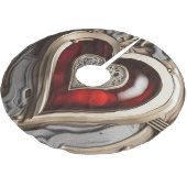 Steampunk Heart - Intrinsieke mechanische liefde Kerstboom Rok (Gekanteld)