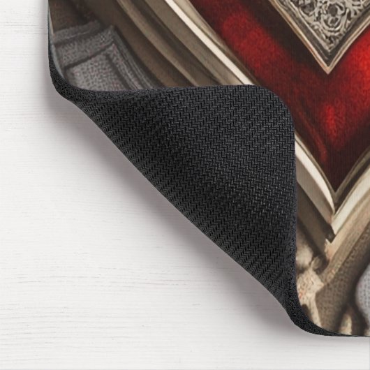 Steampunk Heart - Intrinsieke mechanische liefde Muismat (Hoek)