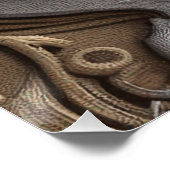 Steampunk Heart - Intrinsieke mechanische liefde Perfect Poster (Hoek)