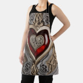 Steampunk Heart - Intrinsieke mechanische liefde Schort (Insitu)