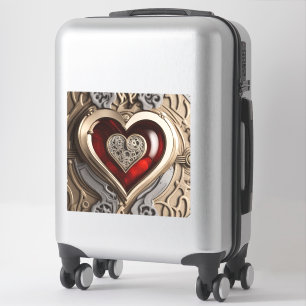 Steampunk Heart - Intrinsieke mechanische liefde Sticker