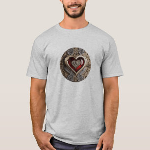 Steampunk Heart - Intrinsieke mechanische liefde T-shirt