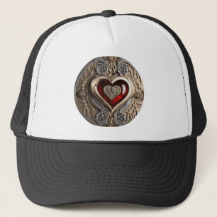 Steampunk Heart - Intrinsieke mechanische liefde Trucker Pet