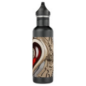 Steampunk Heart - Intrinsieke mechanische liefde Waterfles (Rechts)