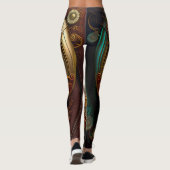 Steampunk Heart Leggings (Achterkant)