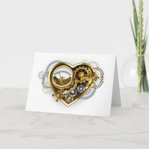Steampunk Heart met een manometer