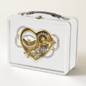 Steampunk Heart met een manometer (Voorkant)