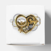 Steampunk Heart met een manometer Bedankdoosjes (Bovenkant)