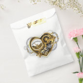 Steampunk Heart met een manometer Bedankzakje (Gezegeld)
