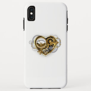Steampunk Heart met een manometer Case-Mate iPhone Case