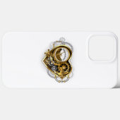 Steampunk Heart met een manometer Case-Mate iPhone Case (Achterkant (horizontaal))