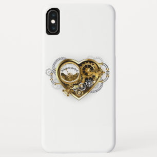Steampunk Heart met een manometer Case-Mate iPhone Case