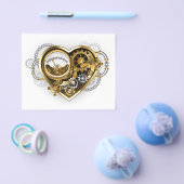 Steampunk Heart met een manometer Flyer (Enkel)