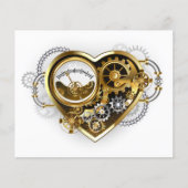 Steampunk Heart met een manometer Flyer (Voorkant)
