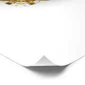 Steampunk Heart met een manometer Foto Afdruk (Hoek)