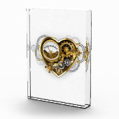 Steampunk Heart met een manometer Fotoblokken (Rechts)