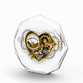 Steampunk Heart met een manometer Fotoblokken (Rechts)