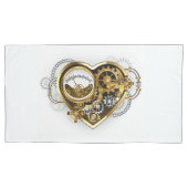 Steampunk Heart met een manometer Kussensloop (Voorkant)