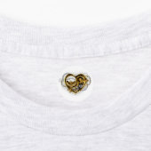 Steampunk Heart met een manometer Labels (Aangebracht)