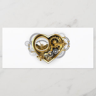 Steampunk Heart met een manometer Menu