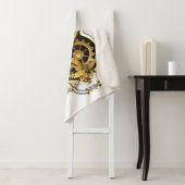 Steampunk Heart met een manometer Sherpa Deken (In situ)