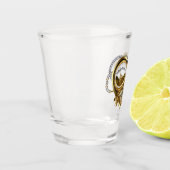 Steampunk Heart met een manometer Shot Glas (Links)