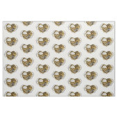 Steampunk Heart met een manometer Stof (Fat Quarter)