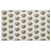 Steampunk Heart met een manometer Stof (Fat Quarter)