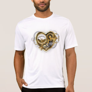 Steampunk Heart met een manometer T-shirt