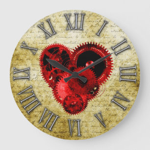  Steampunk Heart No.2 Grote Klok