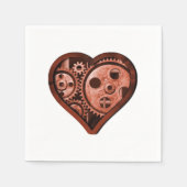 Steampunk Heart Servet (Voorkant)