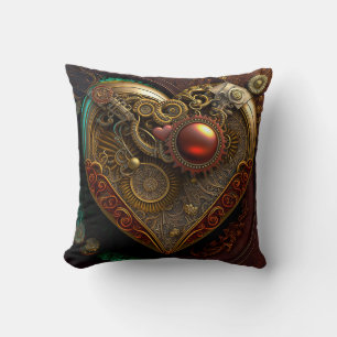 Steampunk Heart Sierkussen