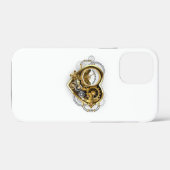 Steampunk Heart with a Manometer Case-Mate iPhone Case (Achterkant (horizontaal))