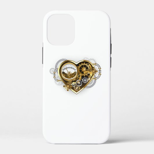 Steampunk Heart with a Manometer Case-Mate iPhone Case (Achterkant)