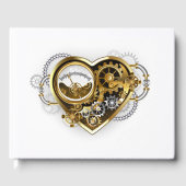 Steampunk Heart with a Manometer Gastenboek (Voorkant)