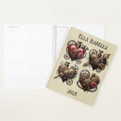 Steampunk Hearts Planner (Display)