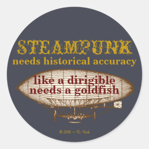 Steampunk heeft een sticker nodig