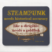 Steampunk heeft Mousepad nodig Muismat (Voorkant)