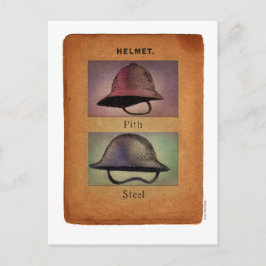 Steampunk Helmets Briefkaart
