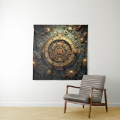 Steampunk hemelse kunst wandtapijt wandkleed (In situ)
