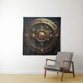 Steampunk hemelse kunst wandtapijt wandkleed (In situ)