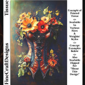 Steampunk Herfst Bloemen Baskisch DF7LF Decoupage Tissuepapier