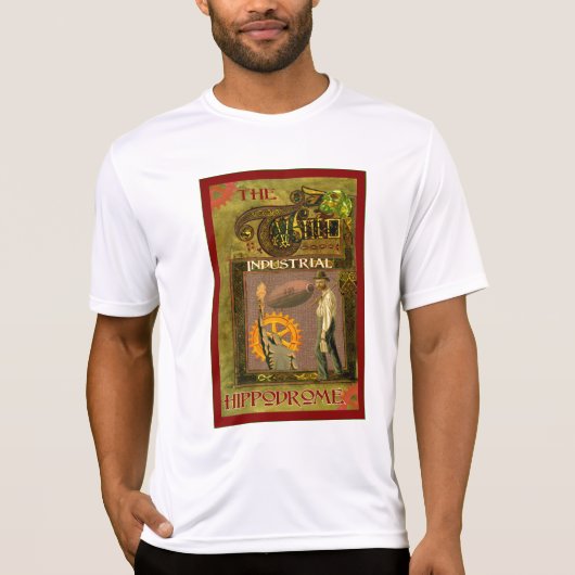 SteamPunk ~ Het industriële hippodrome T-shirt (Voorkant)