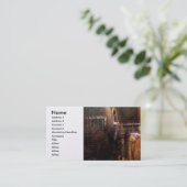 Steampunk - Het moderne huis aandrijven Visitekaartje (Staand voorkant)