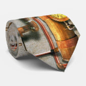 Steampunk - Het smeermiddelspruitstuk Stropdas (Opgerold)