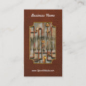 Steampunk - Het smeermiddelspruitstuk Visitekaartje (Voorkant)