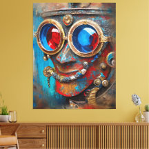 Steampunk Het Tin Man Portret