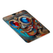 Steampunk Het Tin Man Portret Magneet (Rechterzijde)