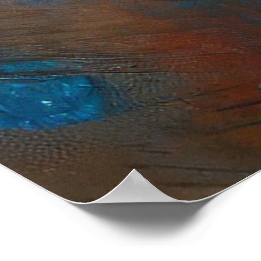 Steampunk Het Tin Man Portret Poster (Hoek)