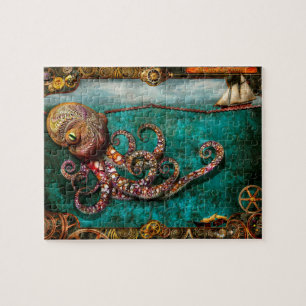 Steampunk - Het verhaal van de Kraken Legpuzzel